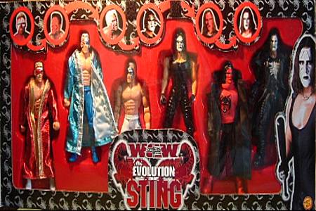 Evolution of Sting | WrestlingFigs