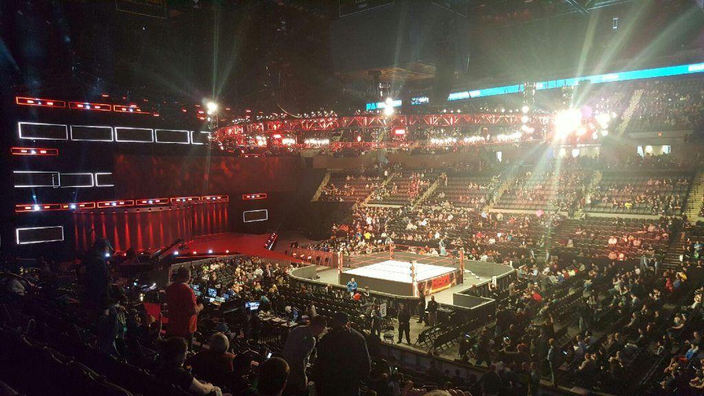 PHOTO FROM INSIDE THE NEW NASSAU COLISEUM IN LONG ISLAND, NY