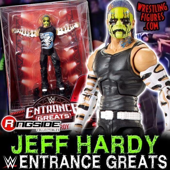 MATTEL WWE ENTRANCE GREATS JEFF HARDY NEW IN-STOCK! NEW IMAGES