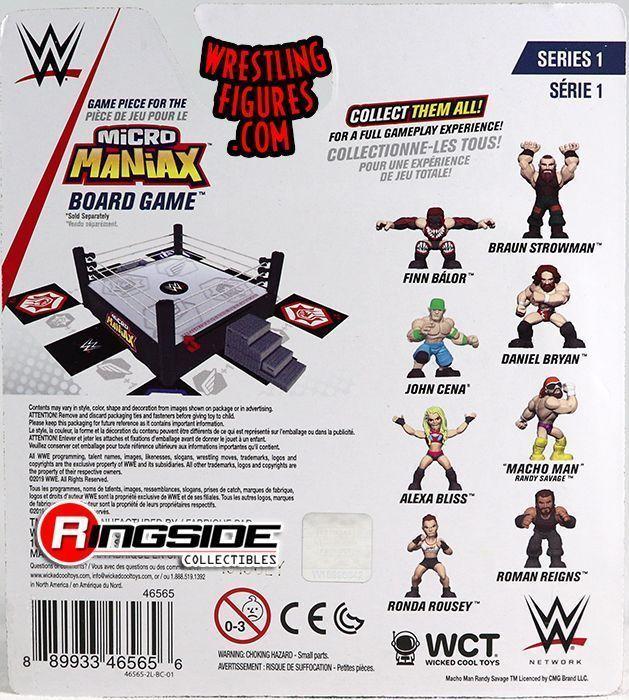 Micro hot sale maniax wwe