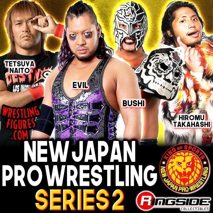 NEW JAPAN PRO WRESTLING SERIES 2 BY SUPER 7 PRE-ORDER! NEW IMAGES