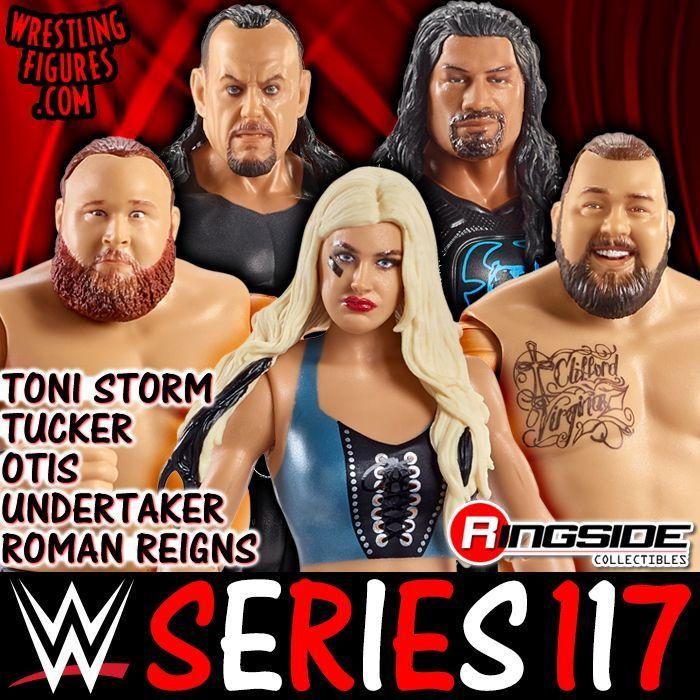 WWE Basic Serie 117 Otis & Tucker WRESTLING Figura Bundle Mattel nuova release 