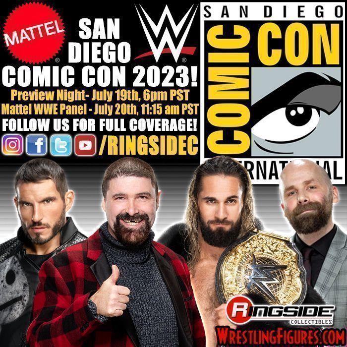 Mattel Cancels WWE Basic WrestleMania 40 Wave – Wrestling Figure News